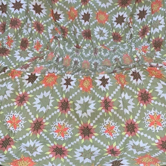 Universal Thread Women's Plus Size Quilted Sleeveless Tiered Dress- Green - Picture 6 of 15